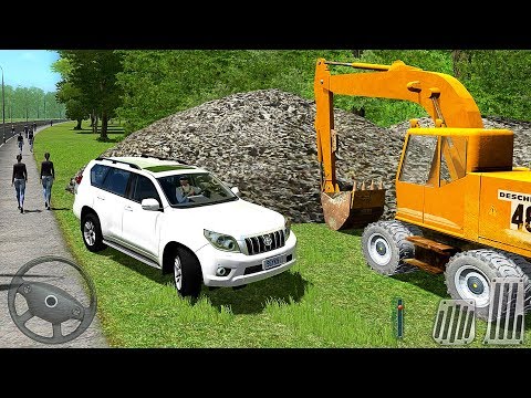 City Car Toyota Land Cruiser - Driver's License Examination Simulation - Best Android Gameplay