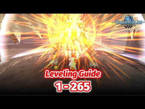 Toram Online - Leveling Guide 1-265 || Recommended Route to Level Up your Character