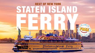 The FREE Staten Island Ferry Is The Best View Of The Statue of Liberty