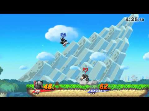 link vs bayonetta