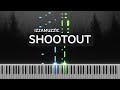 Izzamuzzic - Shootout piano cover