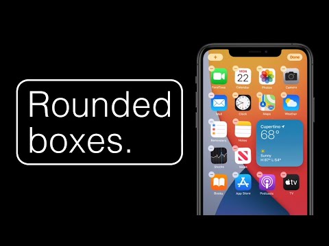 iOS 14: More Rounded Boxes Than Ever Before