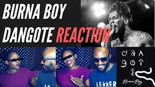 Burna Boy - Dangote (Reaction) | South African &amp; Burundian YouTubers