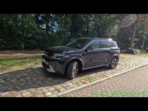 Fahreindrücke mit dem Citroen eC3 Aircross