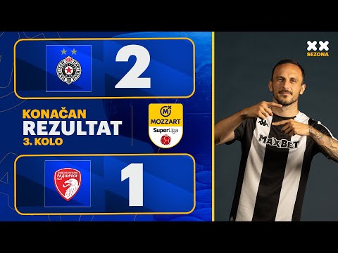 MBSLS 2025/26 - 3.kolo: PARTIZAN – RADNIČKI 1923 2:1 (0:1)