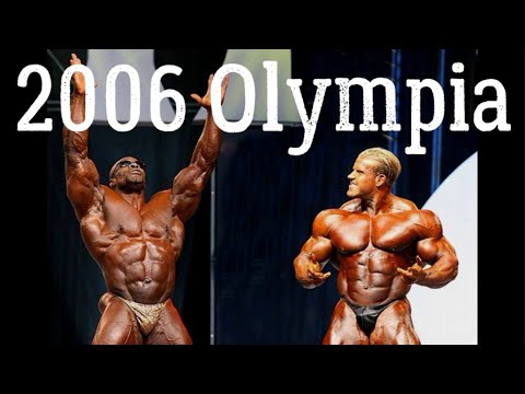 Jay Cutler vs Ronnie Coleman (Mr.Olympia 2006)