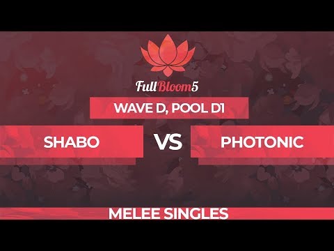 shabo vs Photonic - Melee Singles Pool D1: Winners Quarterfinal - Full Bloom 5