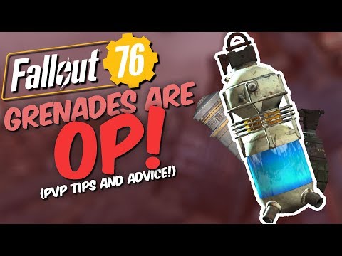 Fallout 76 PvP - 4 Secret Tips & Tricks you DIDNT know about Grenades