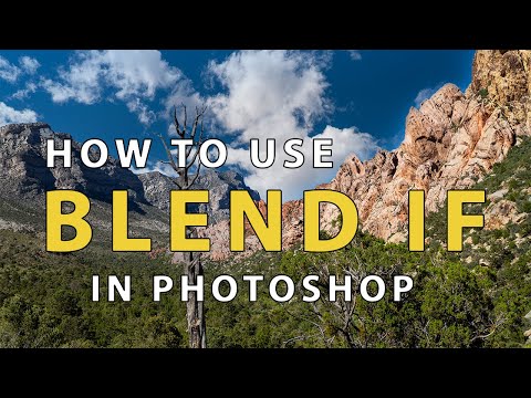 Photoshop Blend If Tutorial - How To Use Blend If Slider In Photoshop