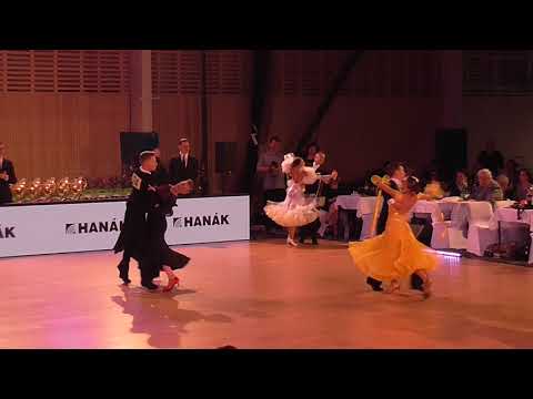 031 Daniel Borůvka - Barbora Borůvková /MČR T10 2018/ Kojetín/ Junior II./ 2.kolo/ Slowfox