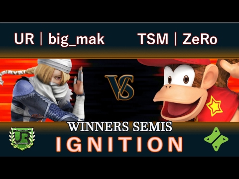 Ignition #81 WINNERS SEMIS - UR | big_mak (Sheik) vs TSM | ZeRo (Diddy Kong)