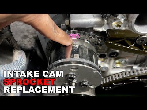 INTAKE VVT CAMSHAFT SPROCKET REPLACEMENT :: 2014 SUBARU BRZ FA20 P0016 P0018 SCION FRS