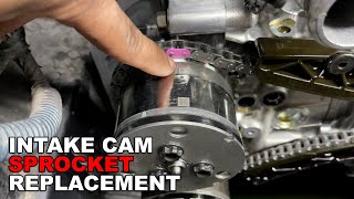 INTAKE VVT CAMSHAFT SPROCKET REPLACEMENT :: 2014 SUBARU BRZ FA20 P0016 P0018 SCION FRS