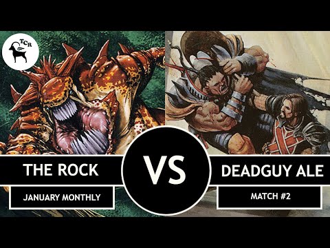 The Rock vs Deadguy Ale Premodern Monthly Open January 2021 Match #2