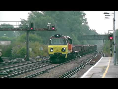 (HD) Kent Rail Action Early July 2014