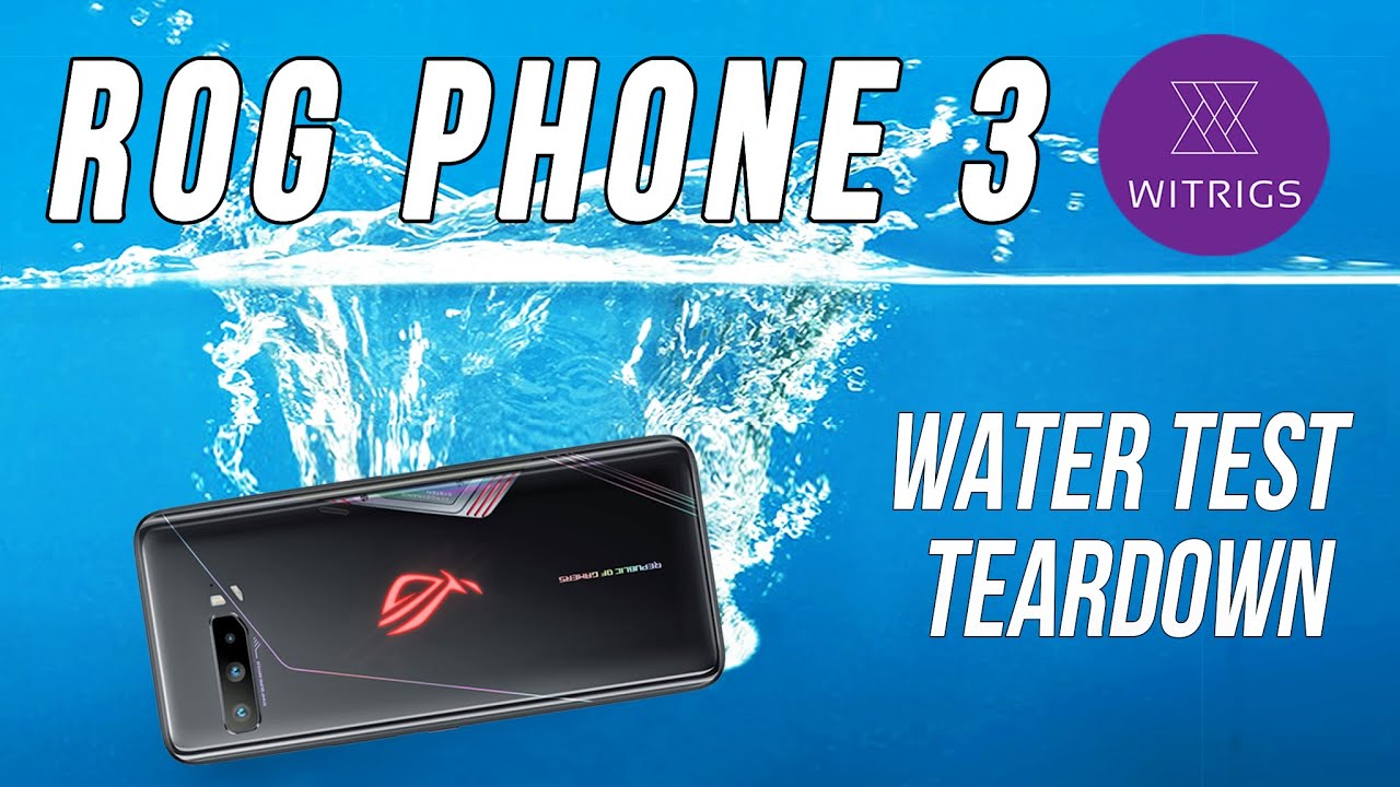 Waterproof Test |Asus Rog Phone 3  waterproof rating?