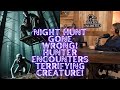 Night Hog Hunt Gone Wrong: Hunter Encounters Terrifying Humanoid Creature in the Woods!