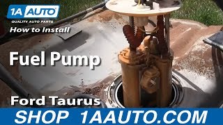 How to Replace Electric Fuel Pump 96-06 Ford Taurus