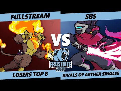 Frostbite 2020 RoA Losers Top 8 - PG | Fullstream (Zetterburn) Vs. RoA | SBS (Clairen) RoA Singles