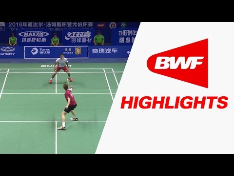 TOTAL BWF Thomas & Uber Cups Finals 2016 | Badminton F-Thomas Cup–Highlights