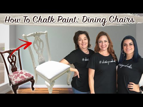 image-Is chalk paint durable for kitchen chairs?