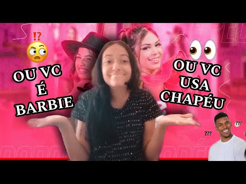 React-(Barbie de chapéu)