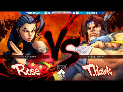 USFIV: Tengoman(Rose) vs Koji KOG(T. Hawk) - EVO 2023 Pools