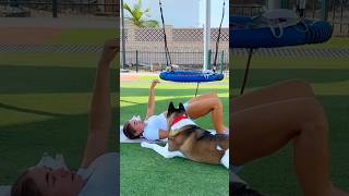 This Dog Said “NO WORKOUT TODAY” 😂🐶 #shorts #fitnessfail #funnyshorts #dogshorts #dogs