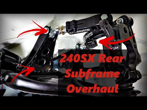 240sx Rear Subframe Complete Overhaul