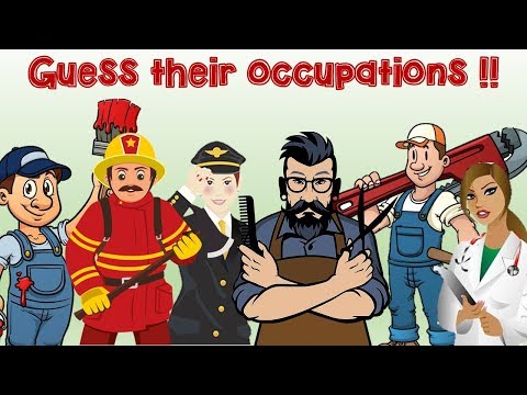 People & Occupations - Describing Jobs
