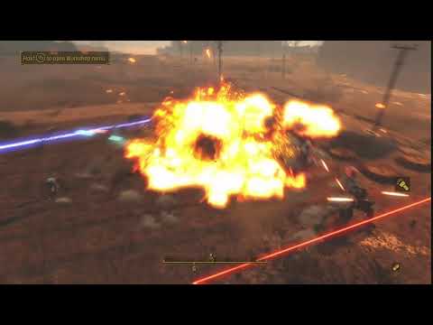 Fallout 4: Military Robots vs Nuka World Robots Round 6 [Robot wars]