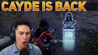 Cayde-6 Is Back....