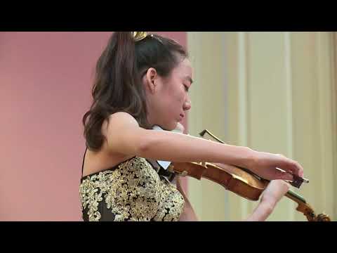 ELLI CHOI / Menuhin Competition 2018, Senior semi-finals
