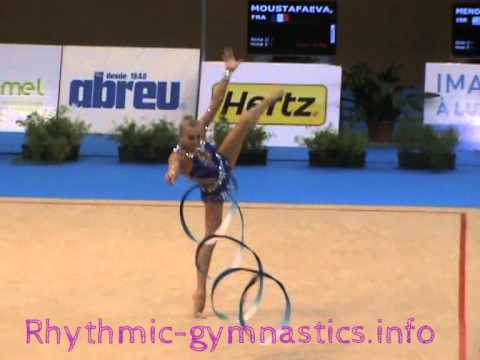 Kseniya Moustafaeva Ribbon World Cup Lisbon 2013