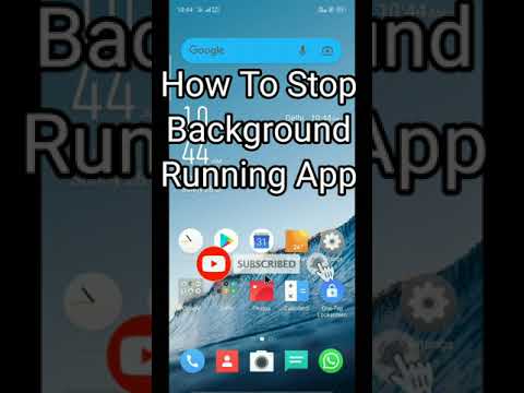 How to stop background running apps on android 😵 #short #youtubeshort