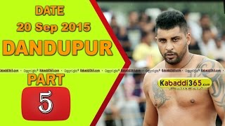 (1) Dandupur (Kapurthala) Kabaddi Touranament 20 Sep 2015