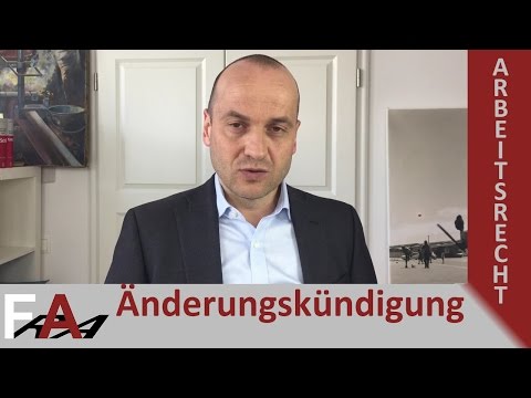Änderungskündigung - Anforderungen des Bundesarbeitsgerichts