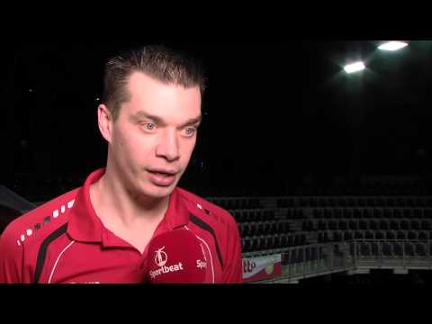 Jens Vanhoof van AKC na verloren finale tegen Boeckenberg