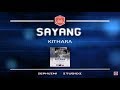 Kithara - Sayang [Lyrics]