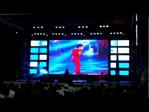Little Psy Dancing at Korean Festival