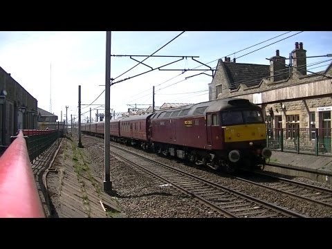 WCR 47786 5Z47 to Bo'ness SRPS. Carnforth. 02/05/13