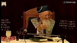 הלכות שבת - פרשת בראשית - כד' תשרי תשס"ז - מרן הרב מרדכי אליהו (הרב מרדכי אליהו זצ"ל) - התמונה מוצגת ישירות מתוך אתר האינטרנט יוטיוב. זכויות היוצרים בתמונה שייכות ליוצרה. קישור קרדיט למקור התוכן נמצא בתוך דף הסרטון