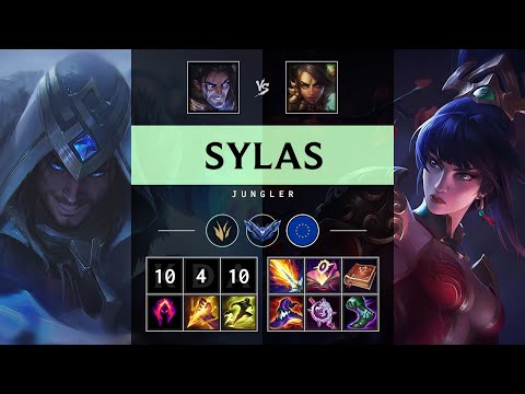 Sylas Jungle vs Nidalee - EUW Diamond Patch 25.10