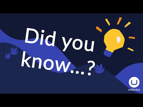 Did You Know You Can Rollback Content in Umbraco?