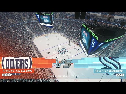 NHL 22 - Edmonton Oilers @ Seattle Kraken - 12/18/21