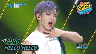 [HOT] B.I.G - Hello Hello, 비아이지 - 헬로 헬로 Show Music core 20170603