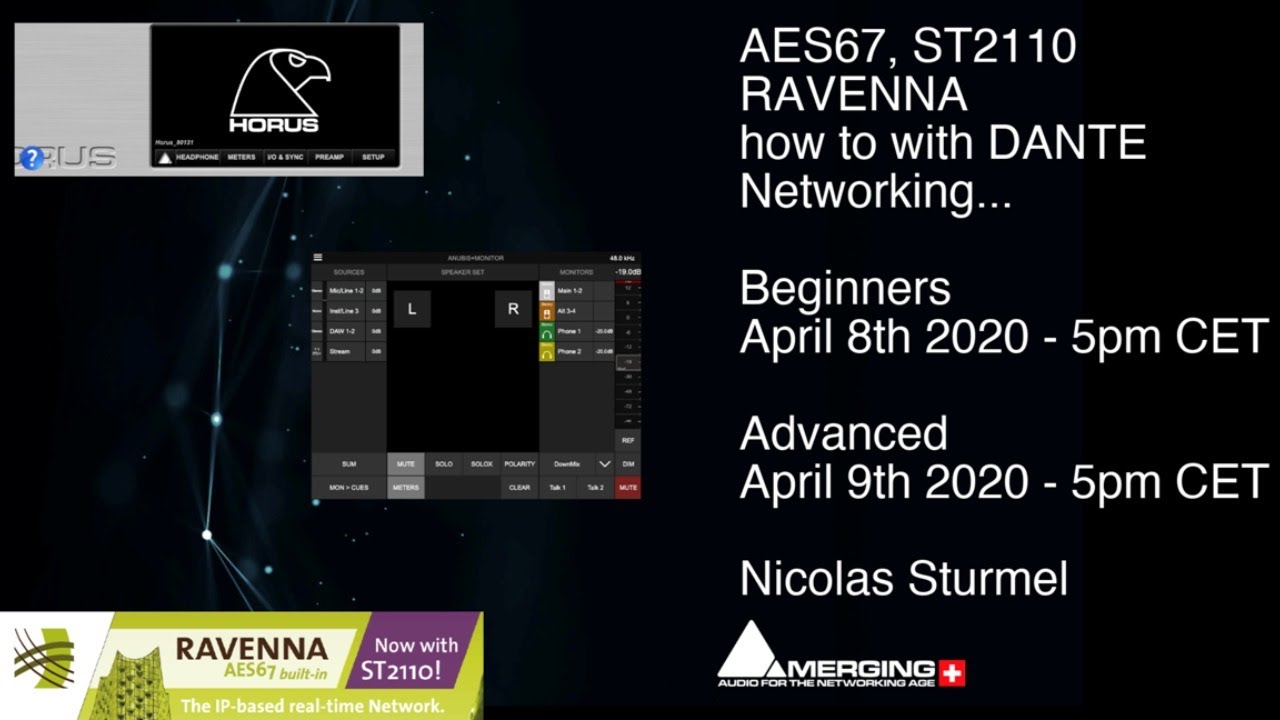 AES67/RAVENNA (beginners)