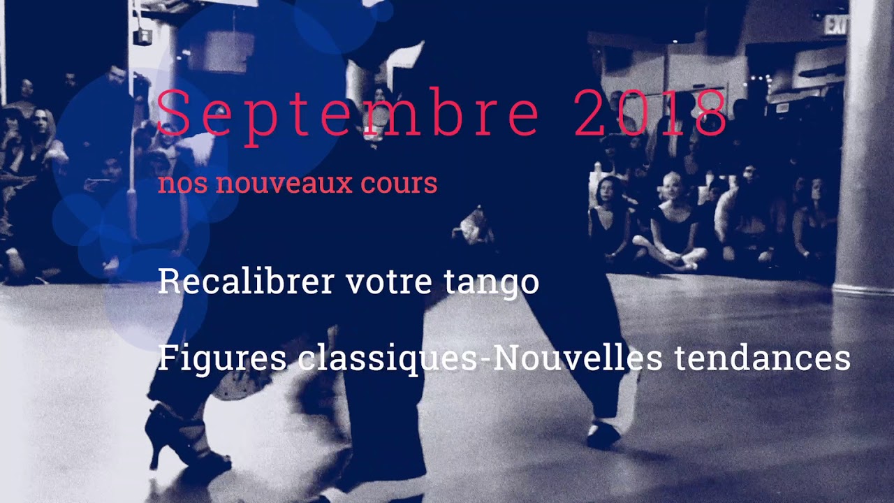 Nouveaux cours / New classes avec Pablo Pugliese & Noel Strazza