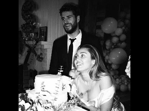 Miley Cyrus and Liam Hemsworth Wedding Clips + Pictures