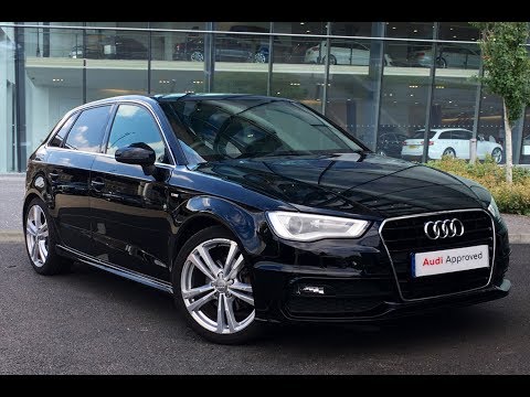 LC63FRX AUDI A3 TFSI S LINE BLACK 2013, West London Audi